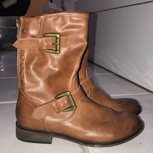 Madden Girl Brown Boots